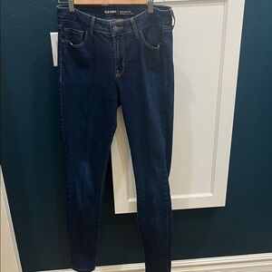 Old Navy midrise Rockstar dark denim jeans